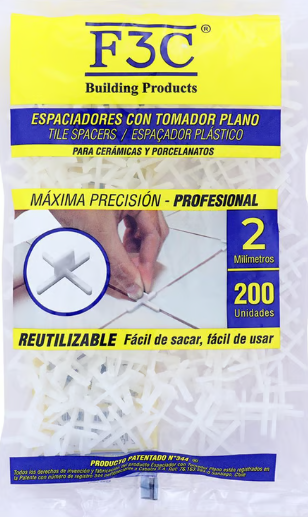 ESPACIADORES CON TOMADOR PLANO